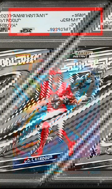 C.J. Stroud 2023 Panini Supernova NFL #SN-6 Football Card PSA 10 Gem Mint