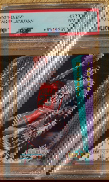 1992 Fleer Michael Jordan PSA 7