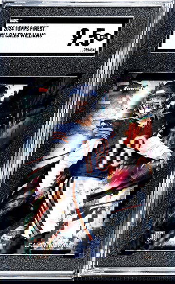 2024 Topps Finest #61 Caleb Williams SGC 9.5