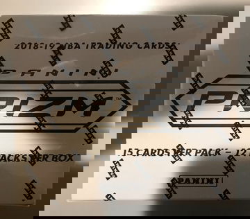 2018-19 Prizm Basketball Cello Box