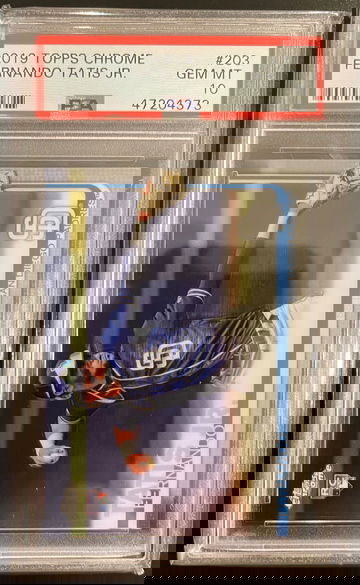 2019 Fernando Tatis Jr Topps Chrome PSA 10