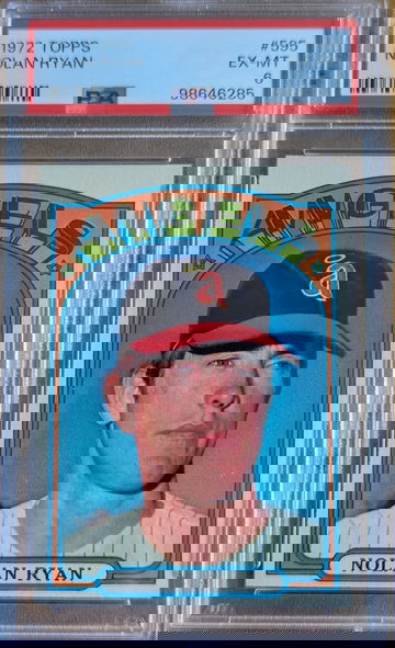 1972 Topps Nolan Ryan PSA 6