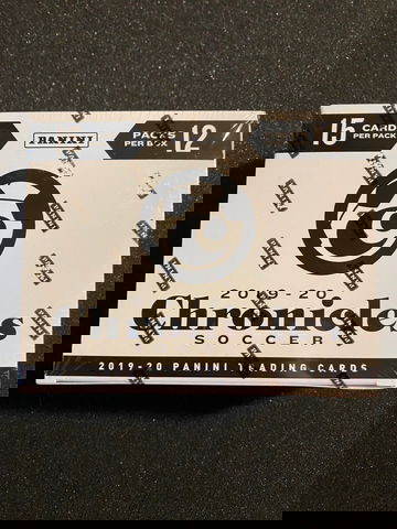 2019 Panini Chronicles Soccer Cello Retail Box
