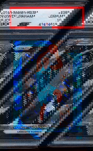 Devonte Graham 2018 Prizm Blue Ice RC /99