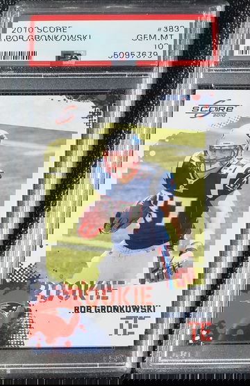 2010 Score Rob Gronkowski #383 PSA 10