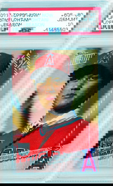 2017 Topps Now OS-80 Shohei Ohtani Off Season PSA 10