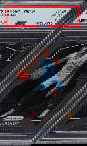 2019 Panini Prizm Ja Morant ROOKIE RC #249 PSA 9 