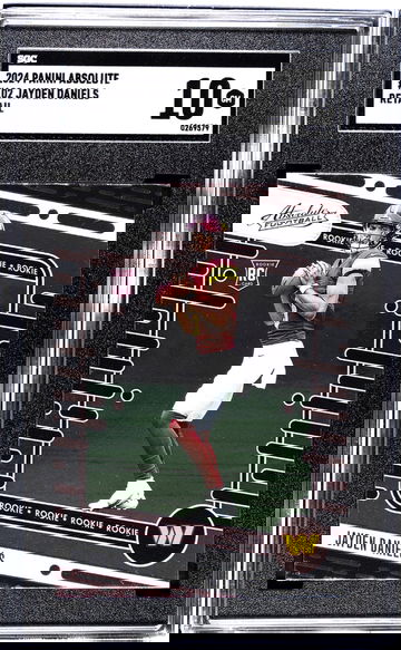 2024 Panini Absolute #102 Jayden Daniels Retail SGC 10