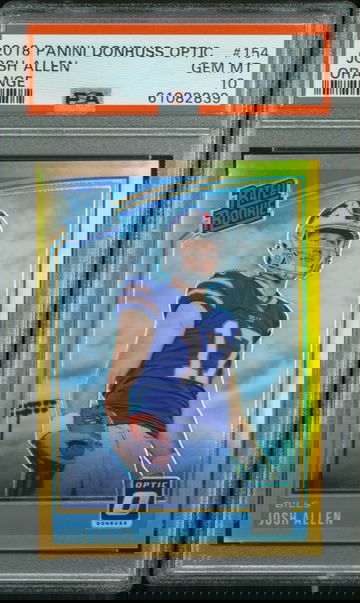 2018 Donruss Optic Josh Allen Orange /199 Buffalo Bills!!