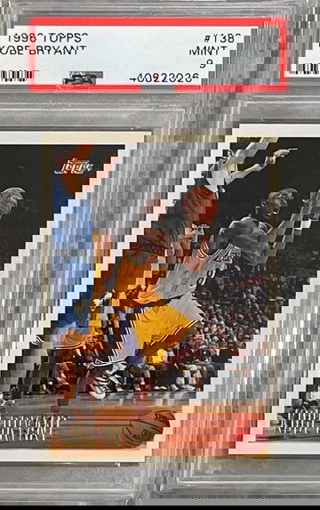 1996 Kobe Bryant Topps #138