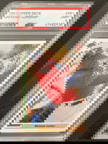 1991 Upper Deck #SP1 Michael Jordan PSA 9