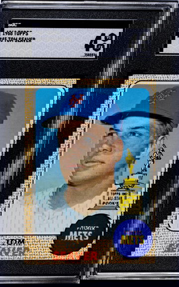 1968 Topps Tom Seaver SGC 4 Second Year