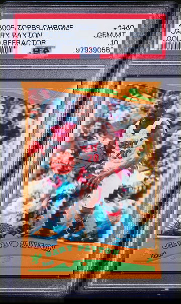 2005 Topps Chrome Gary Payton Gold Refractor /99 PSA 10
