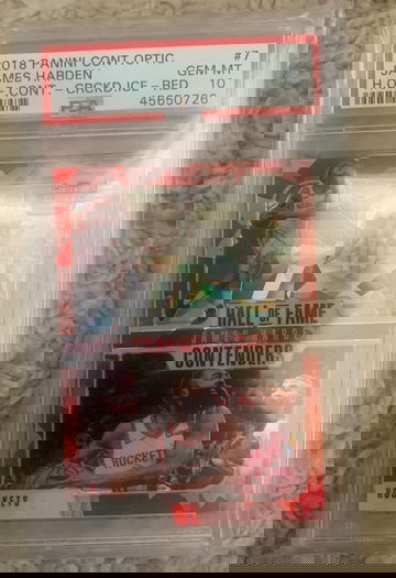 2018 optic contenders James harden HOF contenders 