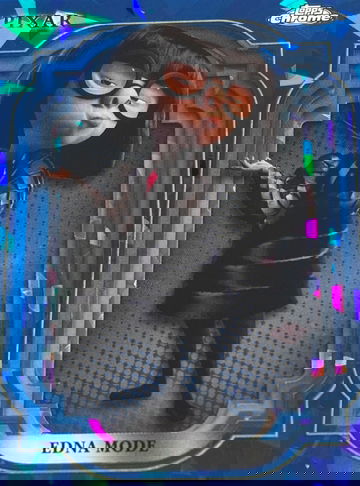 EDNA MODE #101 2024 TOPPS CHROME DISNEY PIXAR SAPPHIRE INCREDIBLES