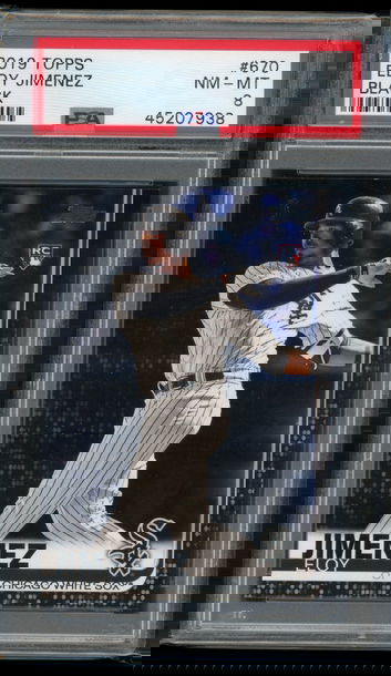 2019 Topps Eloy Jimenez 670 Black