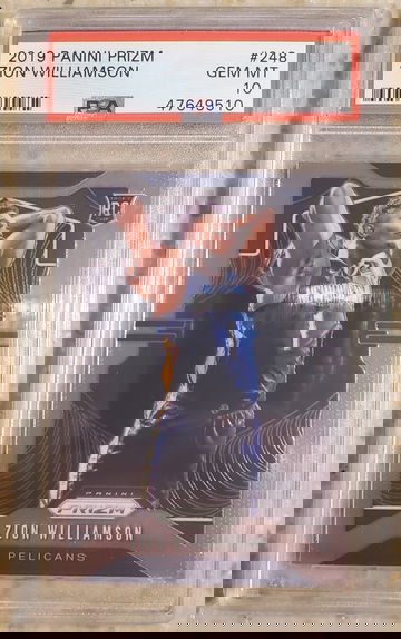 Zion Williamson Prizm Base PSA 10