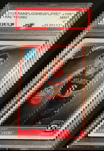 Trae Young 2018/19 Optic PSA 9