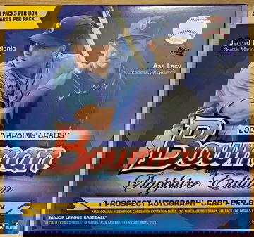 2021 Bowman Sapphire Factory Sealed Box