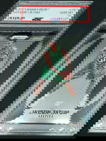 2017-18 Jayson Tatum Prizm PSA 10 RC Rookie Card