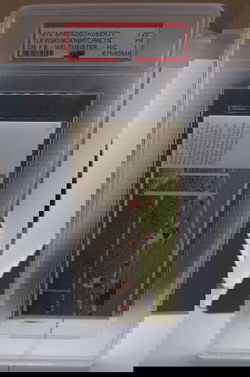 1974 Sprengel Die Fusball Weltmeisterschaften 25 Charlton Beckenbauer PSA 1