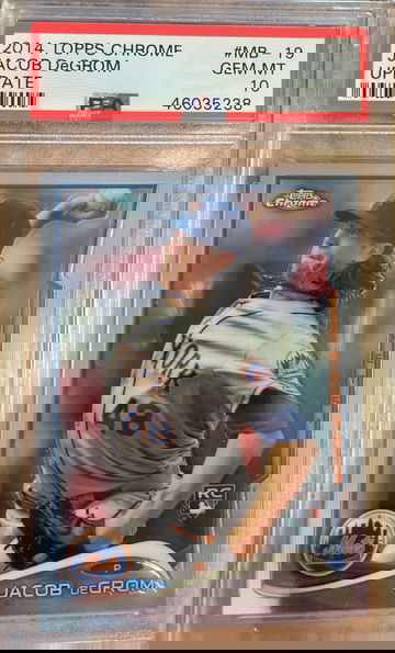 2014 Topps Chrome Jacob DeGrom Rookie PSA 10