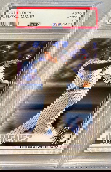 2019 Topps Eloy Jimenez PSA 9