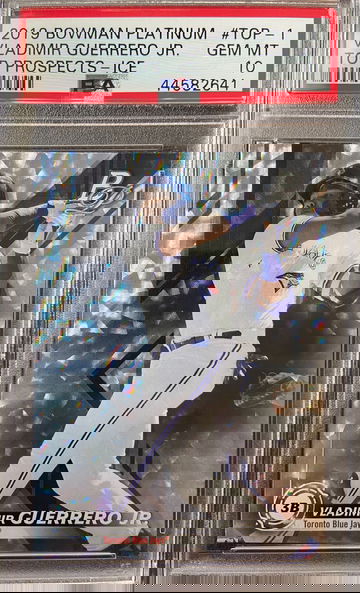 2019 Bowman Platinum Vladimir Guerrero Jr PSA 10