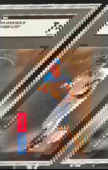 1993 Upper Deck SP Derek Jeter # 279 SGC 7