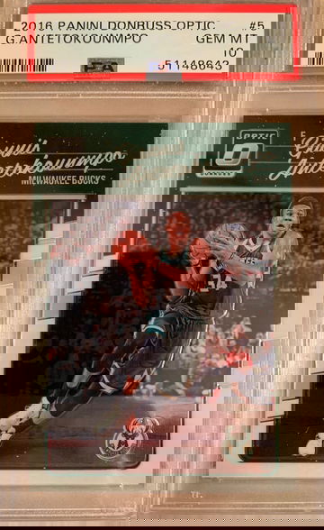 2016 Giannis Antetokounmpo Optic PSA 10