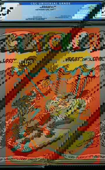 RIBTICKLER #1, CGC 7.5 VF-