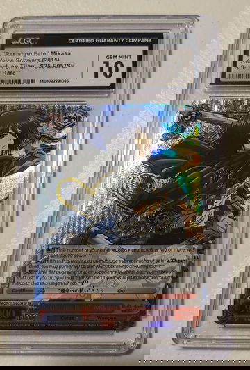 2015 Weiss Schwarz "Resisting Fate" Mikasa