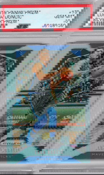 2019 Panini Prizm Luka Doncic Mavericks PSA 10 GEM MT