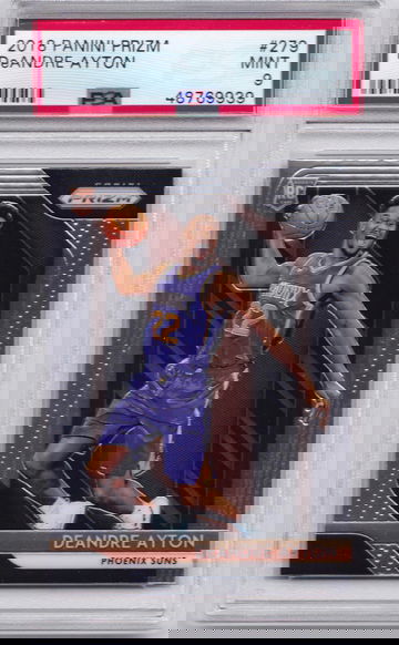 DeAndre Ayton 2018 Prizm PSA 9 