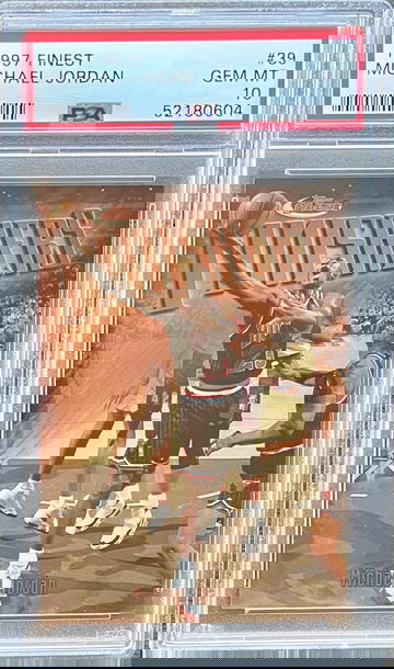 1997 Finest Michael Jordan PSA 10