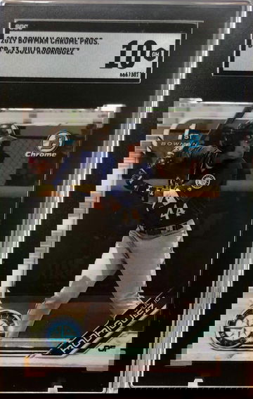 2019 Bowman Chrome Julio Rodriguez SGC 10