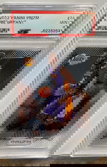 Kobe Bryant 2012 Panini Prizm #24 Psa 9! 
