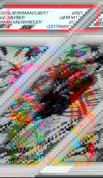 2024 BOWMANS BEST BOWMAN SHOWPIECES PAUL SKENES #BS2 ROOKIE RC PSA 10 GEM MT