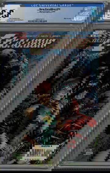 New Excalibur 24 CGC 9.8 Billy Tan Dazzler cover