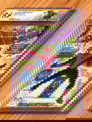 SPECTACULAR SPIDER-MAN #158 CGC SS 9.6 1989 Signature Series signed Gerry Conway