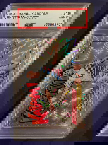 2018 Panini Kaboom Christian Pulisic PSA 9