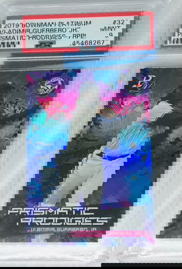 2019 Bowman Platinum Prismatic Prodigies Purple /250 Vladimir Guerrero Jr PSA 9 MINT - Pop 2!