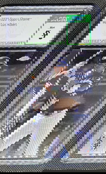 2020 Topps Chrome #60 Luis Robert RC CSG 9int