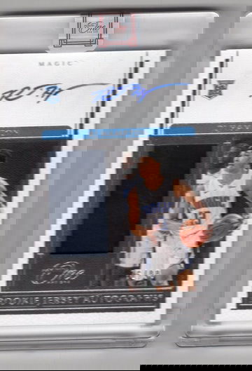 RJ Hampton 2020-21 Panini One and One Rookie Jersey Auto RC Magic 76/99