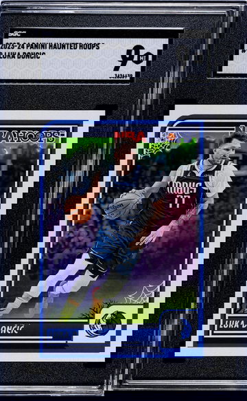 2023-24 Panini Haunted Hoops #9 Luka Doncic SGC 9