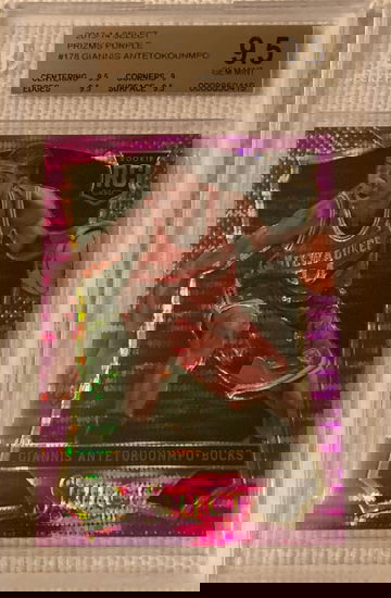 Giannis Antetokounmpo 2013-14 BGS 9.5 Select Purple Prizm #178 SN: 1/99