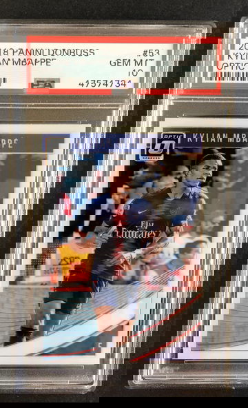 2018 Mbappe Donruss Optic #53 PSA 10