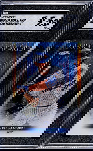 2022 Topps #SMLBC-29 Pete Alonso Stars Of Mlb Chrome SGC 9.5