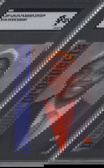 2007 SP Rookie Edition Kevin Durant SGC 9