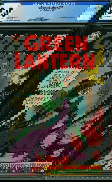 GREEN LANTERN #57, CGC 8.0 VF